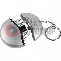 Брелок д/ключ.с набор.отверток металл. Брелок д/ключ.с набор.отверток металл.