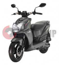 Скутер SYM Jet4 R Naked 50 серый мат. Скутер SYM Jet4 R Naked 50 серый мат.