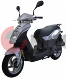 Скутер SYM Orbit 125 серебряный Скутер SYM Orbit 125 серебряный