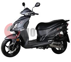 Скутер SYM Jet4 50 серый Скутер SYM Jet4 50 серый