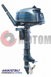 Лодочный мотор Mikatsu M5FHS 2т. Лодочный мотор Mikatsu M5FHS 2т.
