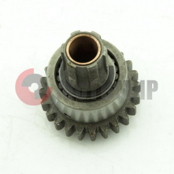 Вал Восход вторичный 24 зуба (с подшипником) Вал Восход вторичный 24 зуба (с подшипником)