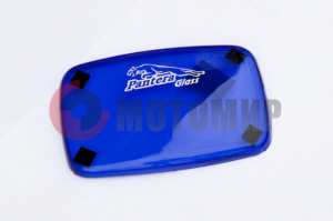 Стекло фары "Zodiak" квадратное защитное (цветное) Стекло фары "Zodiak" квадратное защитное (цветное)