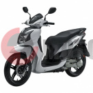 Скутер SYM Symphony SR 125 серебро Скутер SYM Symphony SR 125 серебро