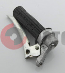 Ручка Мопед газа с кронштейном в сборе Ручка Мопед газа с кронштейном в сборе