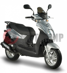 Скутер SYM Orbit 50 серебро Скутер SYM Orbit 50 серебро