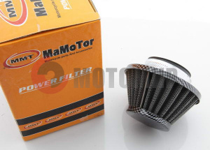 Фильтр воздушный (нулевик) ?42mm, Пр. Конус 50мм. Фильтр воздушный (нулевик) ?42mm, Пр. Конус 50мм.