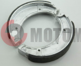 Колодка Иж тормозная задняя клееная Колодка Иж тормозная задняя клееная