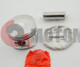 Поршень 4T GY6 125 .STD (?52,40 p-15) RED Поршень 4T GY6 125 .STD (?52,40 p-15) RED