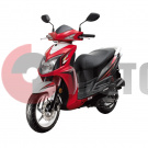 Скутер SYM Jet4 125 красный Скутер SYM Jet4 125 красный