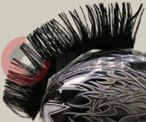 Ирокез Helmet Mohawk BLU (черный) (как у панк) на любой шлем на липучке (снимается) Ирокез Helmet Mohawk BLU (черный) (как у панк) на любой шлем на липучке (снимается)