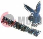 Наклейка Хром ПлейБой Наклейка Хром ПлейБой