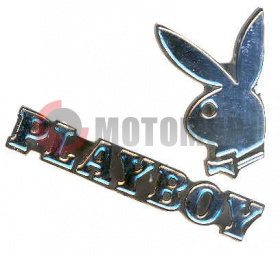 Наклейка Хром ПлейБой Наклейка Хром ПлейБой