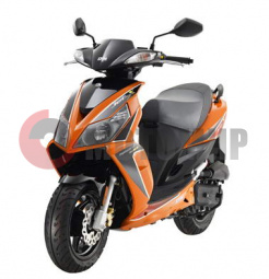 Скутер SYM Jet SportX 50 оранжевый Скутер SYM Jet SportX 50 оранжевый