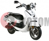 Скутер SYM Allo 50 кремовый Скутер SYM Allo 50 кремовый