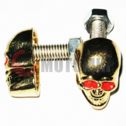 Болты декор.Череп зол.(2шт) Болты декор.Череп зол.(2шт)